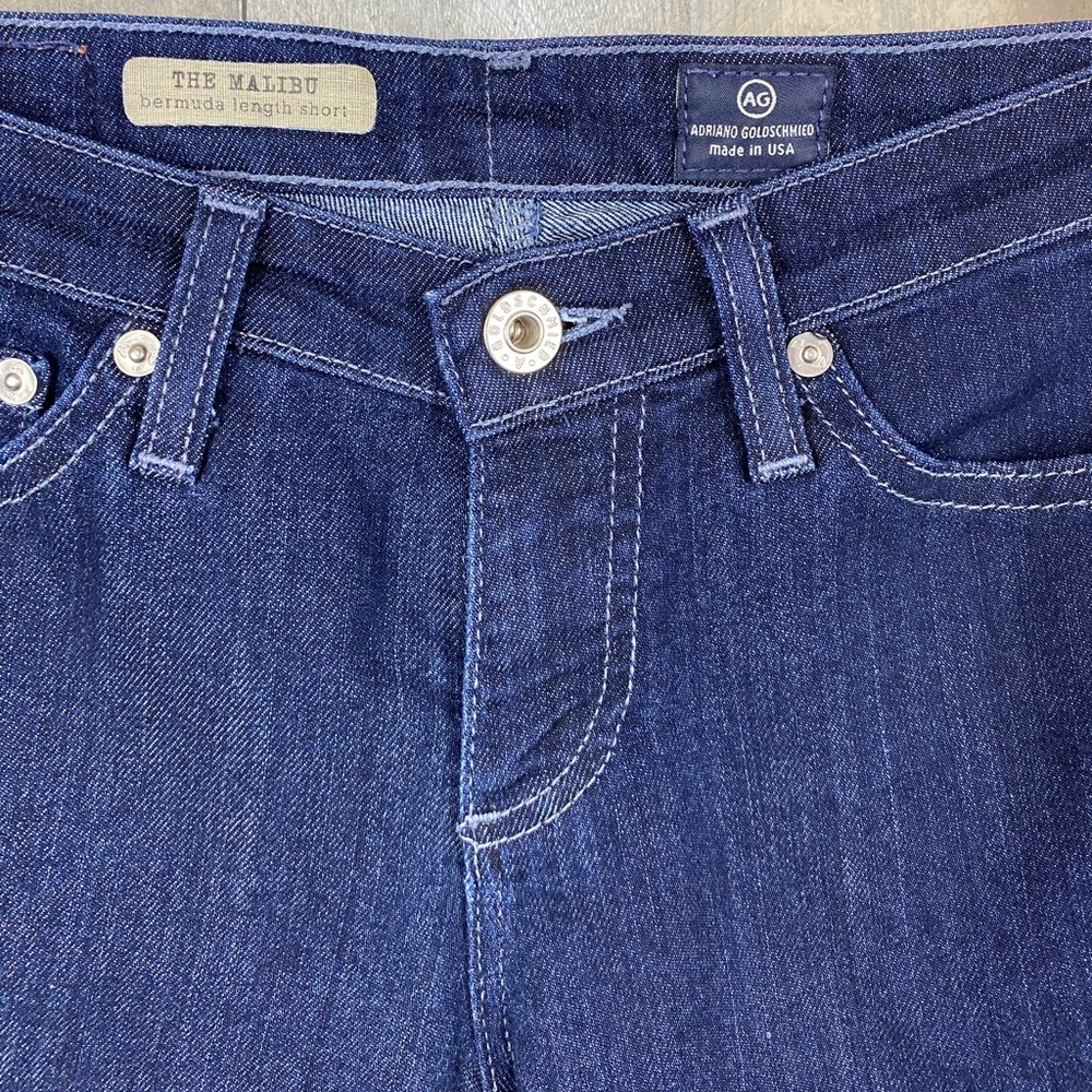 AG The Malibu Bermuda Short Moroccan Wash Size 25 - Picture 3 of 8